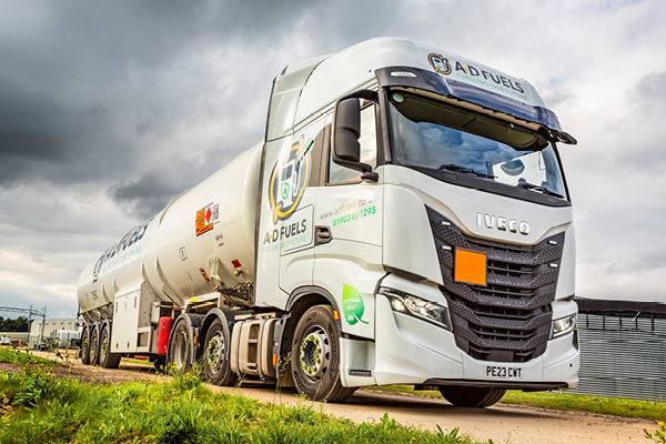 AD Fuels IVECO S-WAY 490 tractor units deliver the fuel of the future